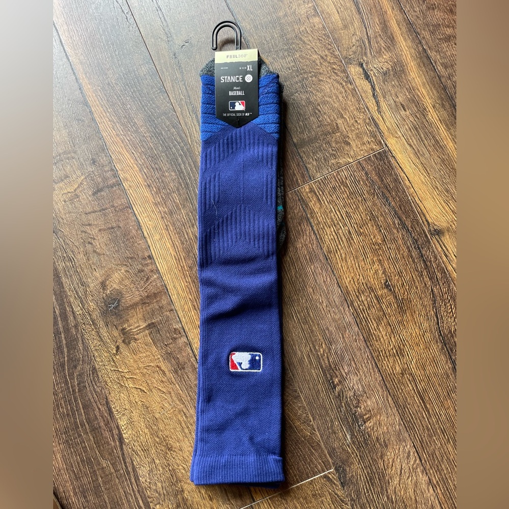 🛜 NWT 🛜 Stance MLB Men's Baseball Socks, Blue XL - Picture 4 of 5